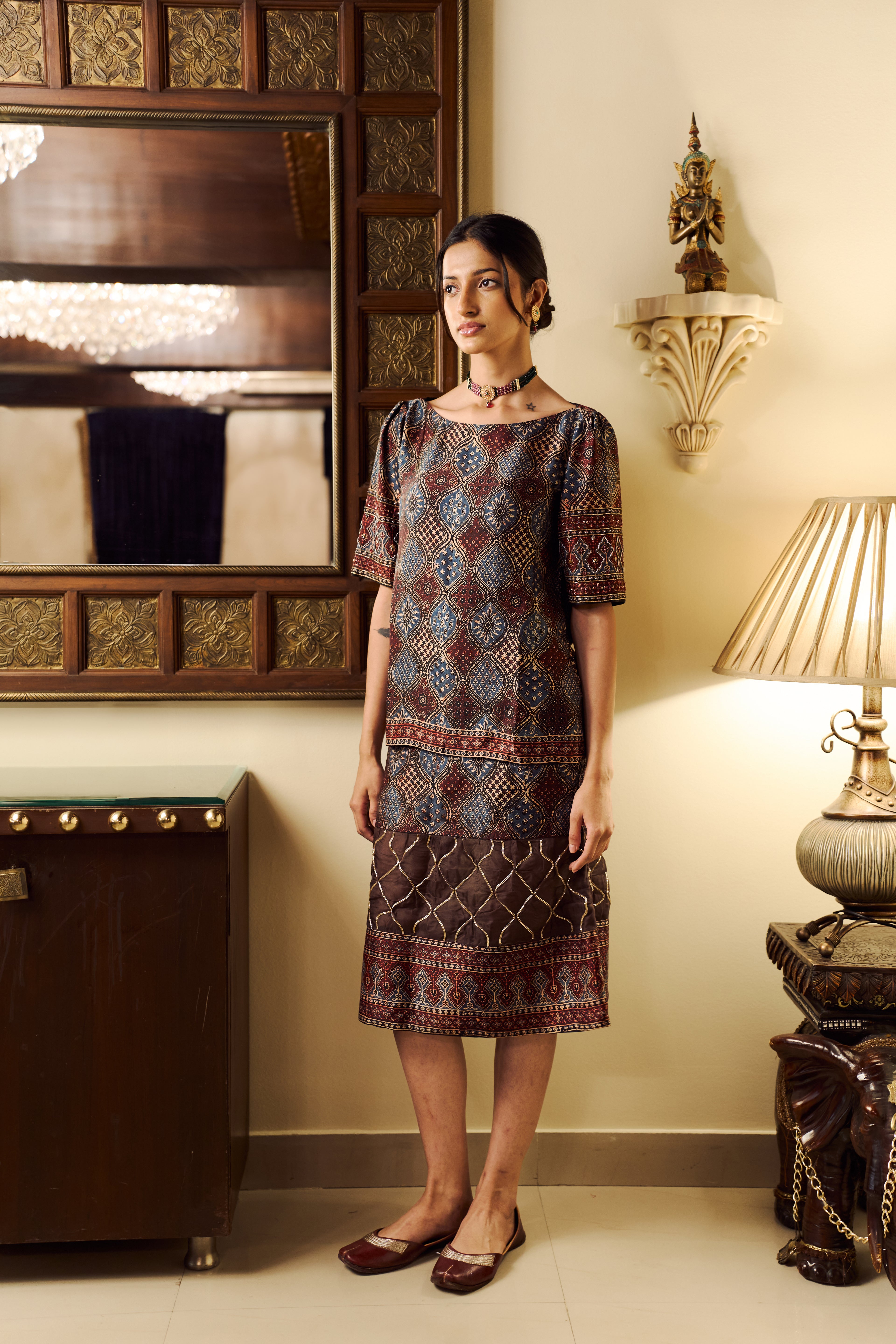 Rang Rakh Puff - Sleeve Top