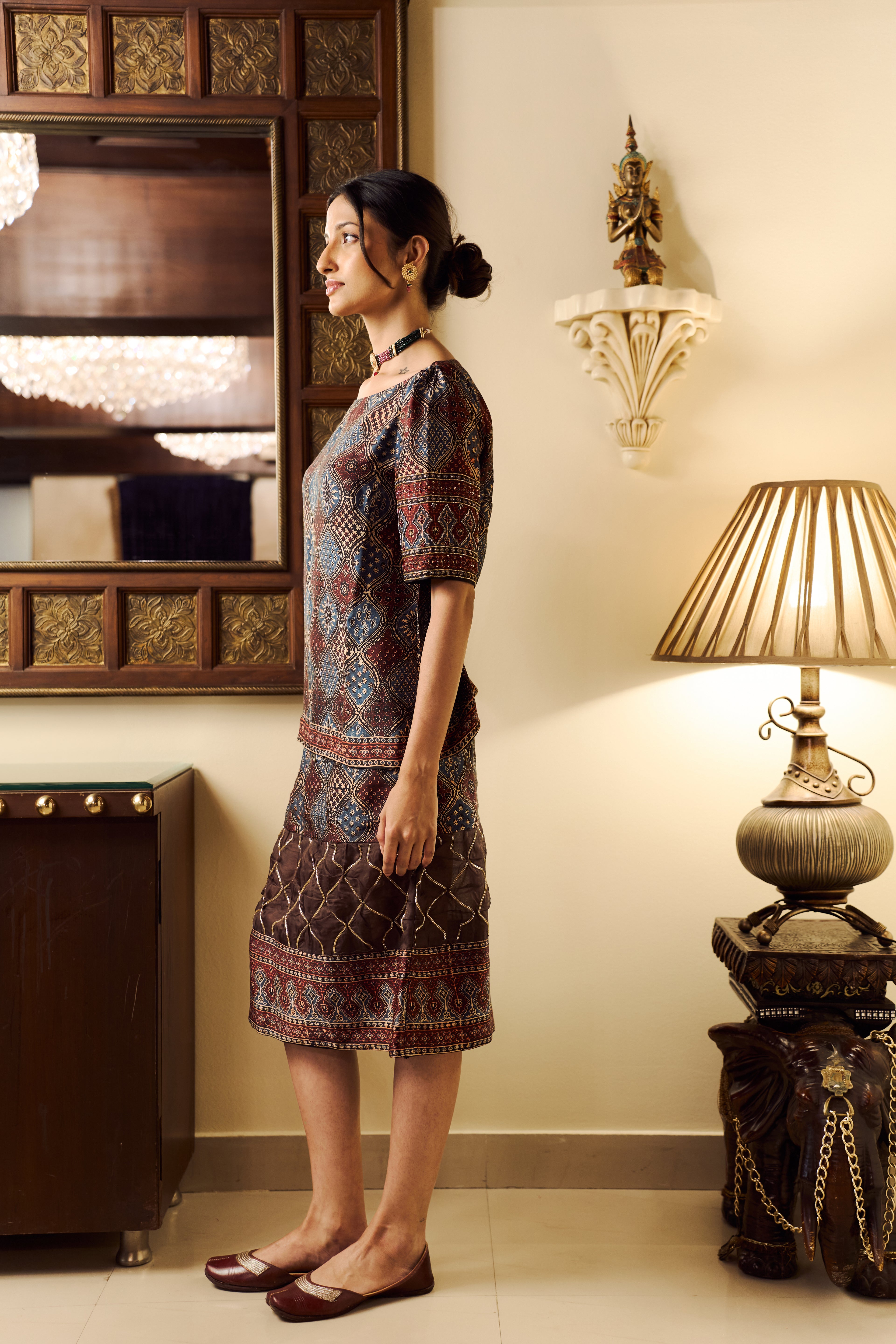 Rang Rakh Puff - Sleeve Top